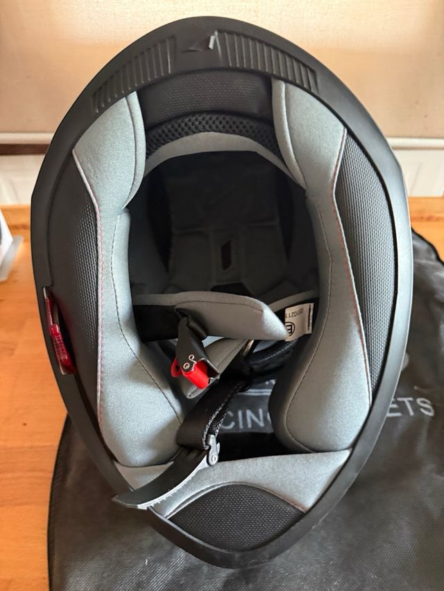 Casco da moto Aston GT800 bianco