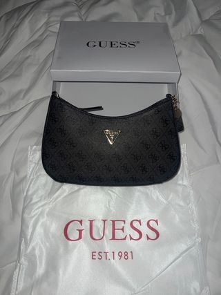 Bolso bandolera Guess negro