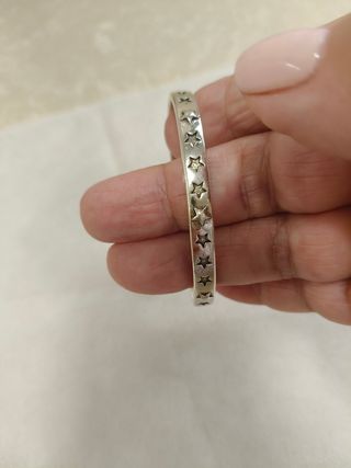 Pulsera plata - Ajustable