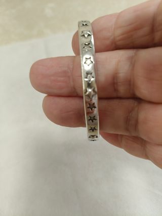 Pulsera plata - Ajustable