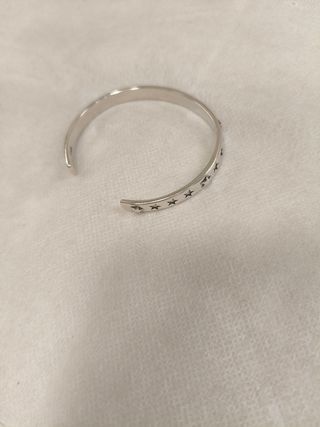 Pulsera plata - Ajustable