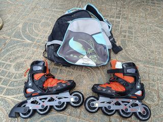 Patines Oxelo talla 38 con bolsa