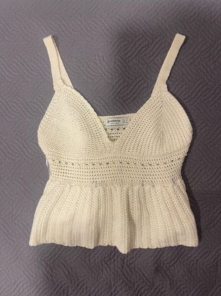 Top beige punto