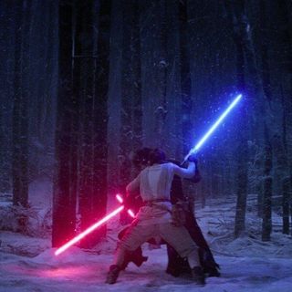 Rey y Kylo Ren ~ Lego Star Wars compatible
