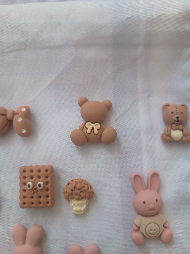 Pack 20 piezas resina kawaii variados (nuevos)