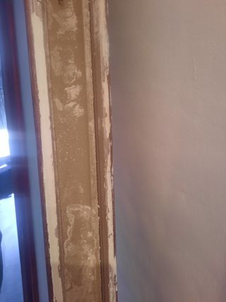 Puerta madera premarco