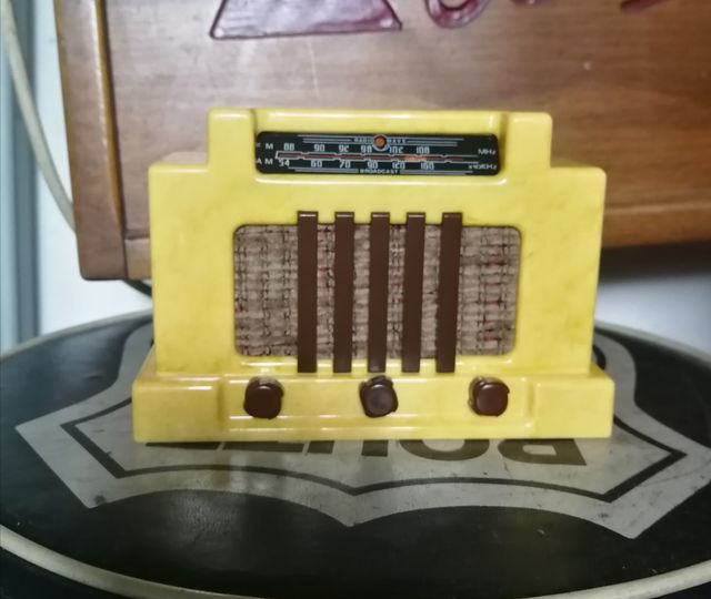 Radio Vintage Mini - Gialla