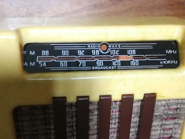 Radio Vintage Mini - Gialla