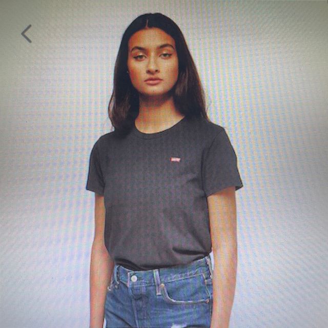 Camiseta Levi's negra manga corta