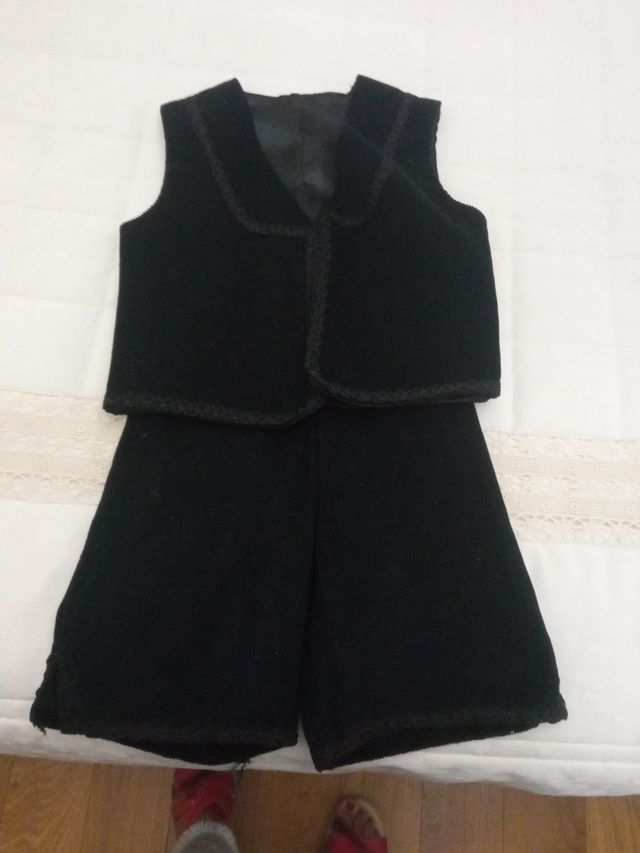 Traje niño - chaleco y pantalón riojanito