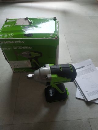 Llave impacto Greenworks 24V