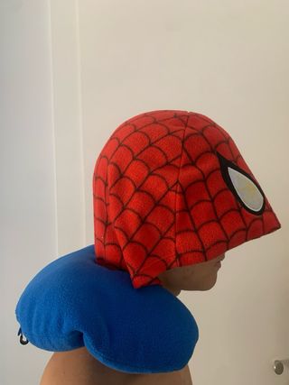 Almohada cuello Spiderman infantil