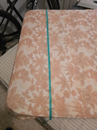Colchón individual, tela floral segunda mano