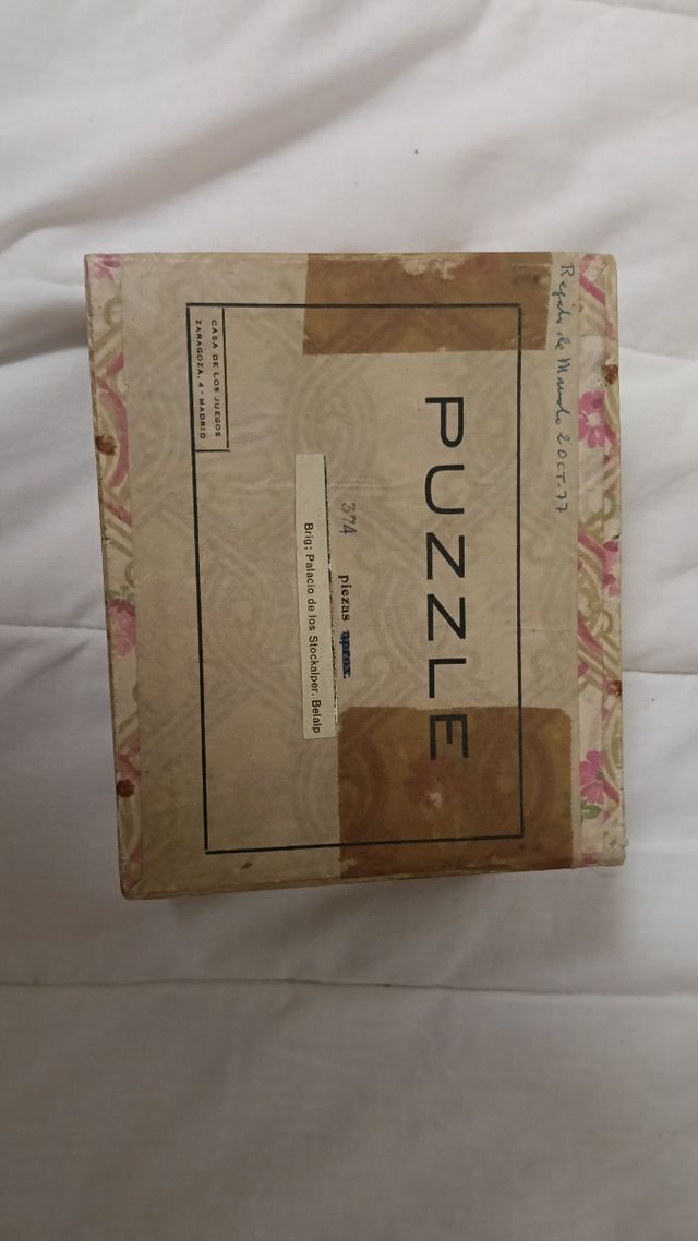 Puzzle antiguo 374 piezas - Belalp