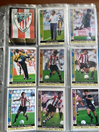 Álbum Liga 2000 cromos