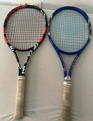 2 Raquetas Tenis Babolat y Volk