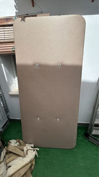 Cojín canapé beige - 1 ud.