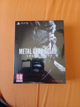 Metal Gear Solid Delta Ed Deluxe ps5 precintado