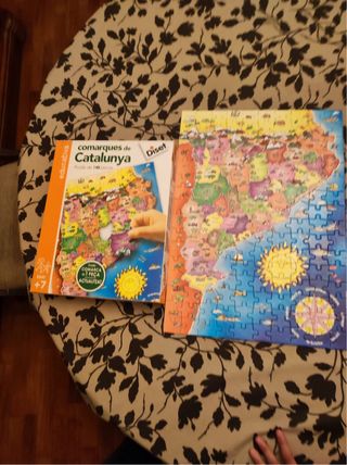 Puzzle Comarques Catalunya (148 piezas)