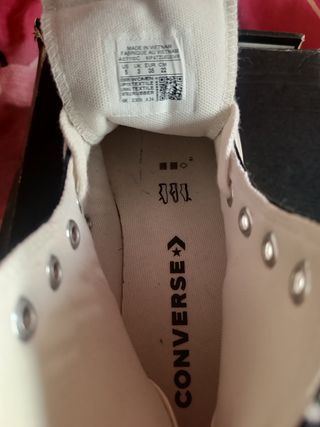 Converse negras plataforma