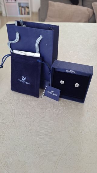 Pendientes Swarovski Corazón