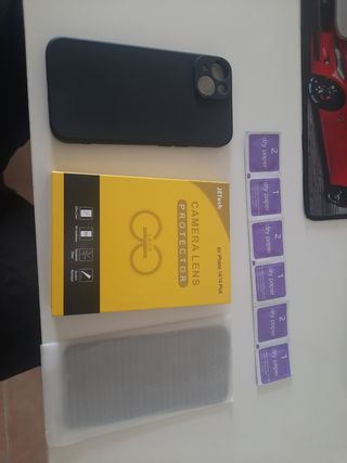 Custodia per iPhone 14 + protezione (schermo e fotocamera)