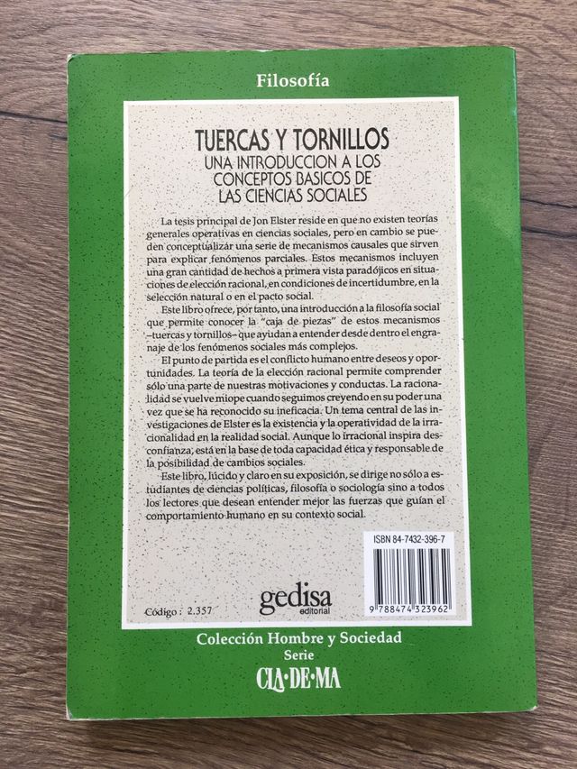 Tuercas y Tornillos. Elster