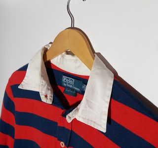Polo Ralph Lauren - M - Rojo y Azul