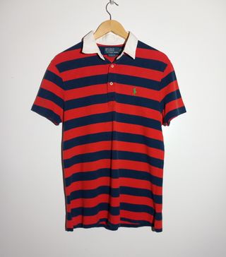 Polo Ralph Lauren - M - Rojo y Azul