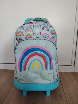 Mochila trolley infantil con ruedas