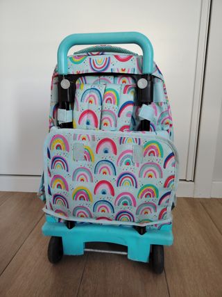 Mochila trolley infantil con ruedas