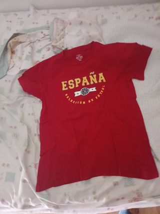 Camiseta España niño - Roja 