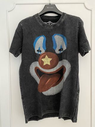 T-shirt Shiroi Neko Clown M