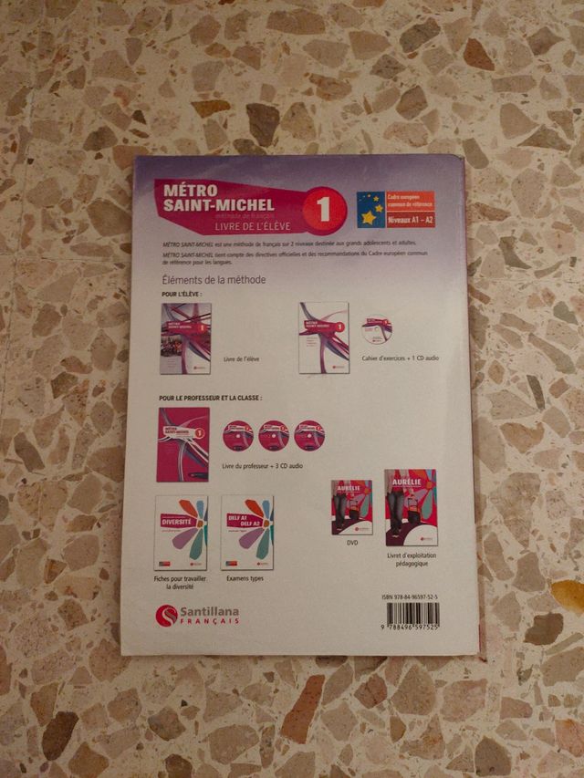 METRO SAINT-MICHEL1 LIVRE DE L'ELEVE (French Ed...