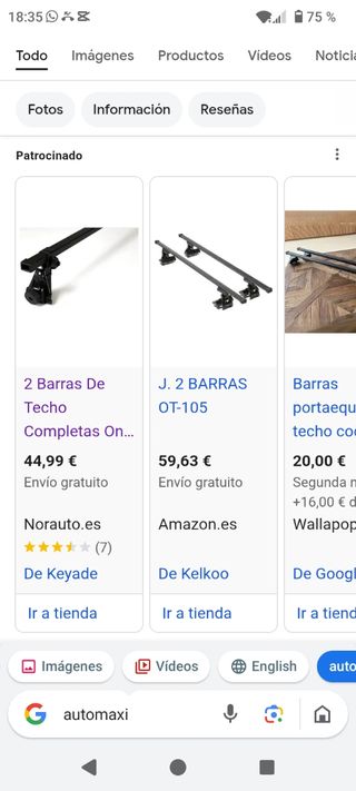 Portabicicletas baca coche