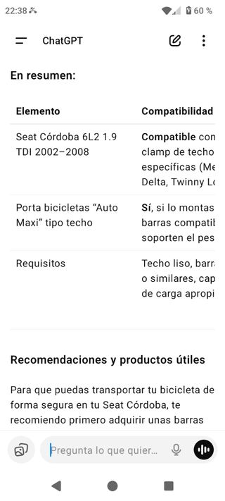 Portabicicletas baca coche