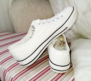 Zapatillas blancas hombre
