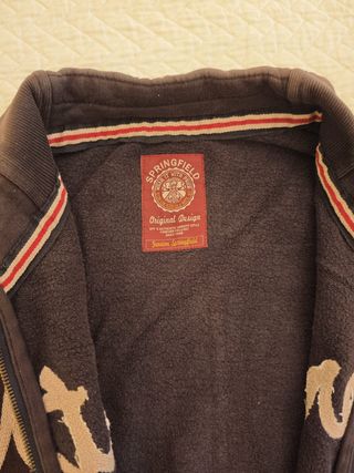 Sudadera Springfield azul marino