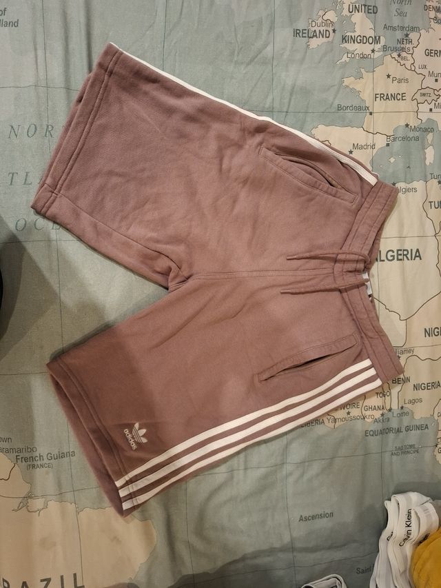 Shorts Adidas Rosa - Pantalones Cortos