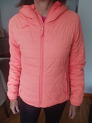 Chaqueta acolchada Joma naranja