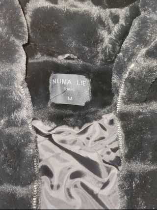 Gilet pelliccia sintetica nero