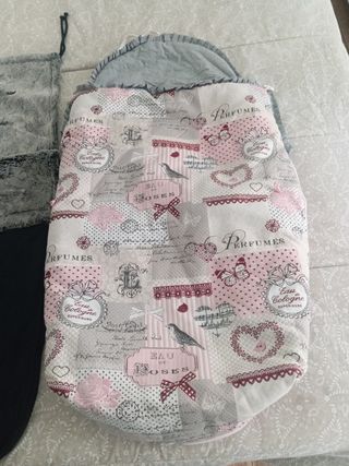 Saco silla bebé - Rosa