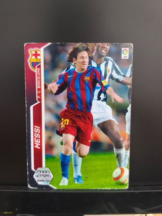 Cromo Messi Megacracks 05/06