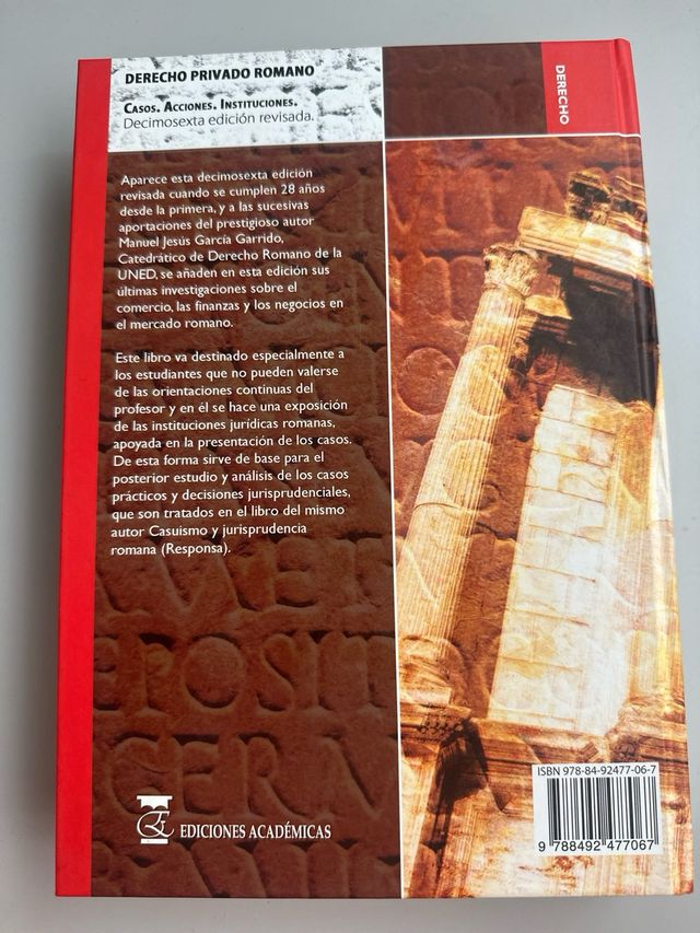 Derecho privado romano UNED