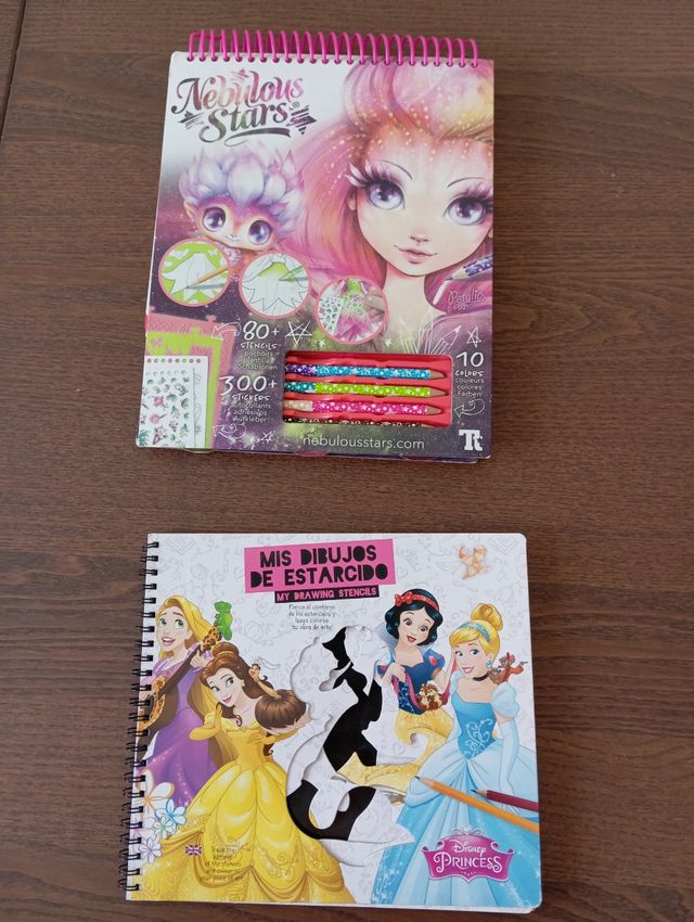 Nebulous Stars + Mis dibujos de estarcidos Disney