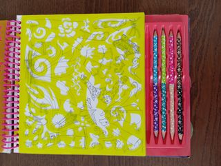 Nebulous Stars + Mis dibujos de estarcidos Disney 