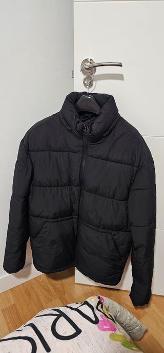 Plumón Zara negro - Talla S