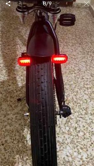 Bicicleta eléctrica chopper