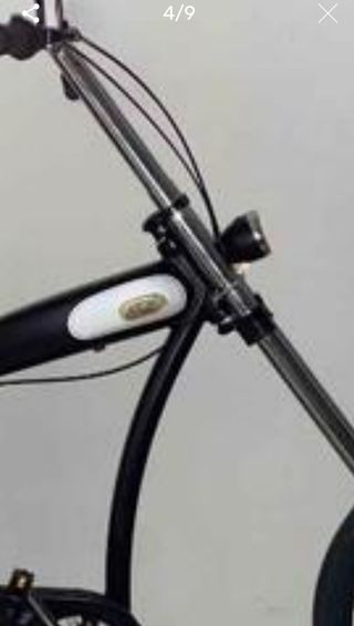 Bicicleta eléctrica chopper