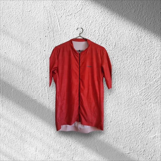 Camisola ciclismo - Vermelha